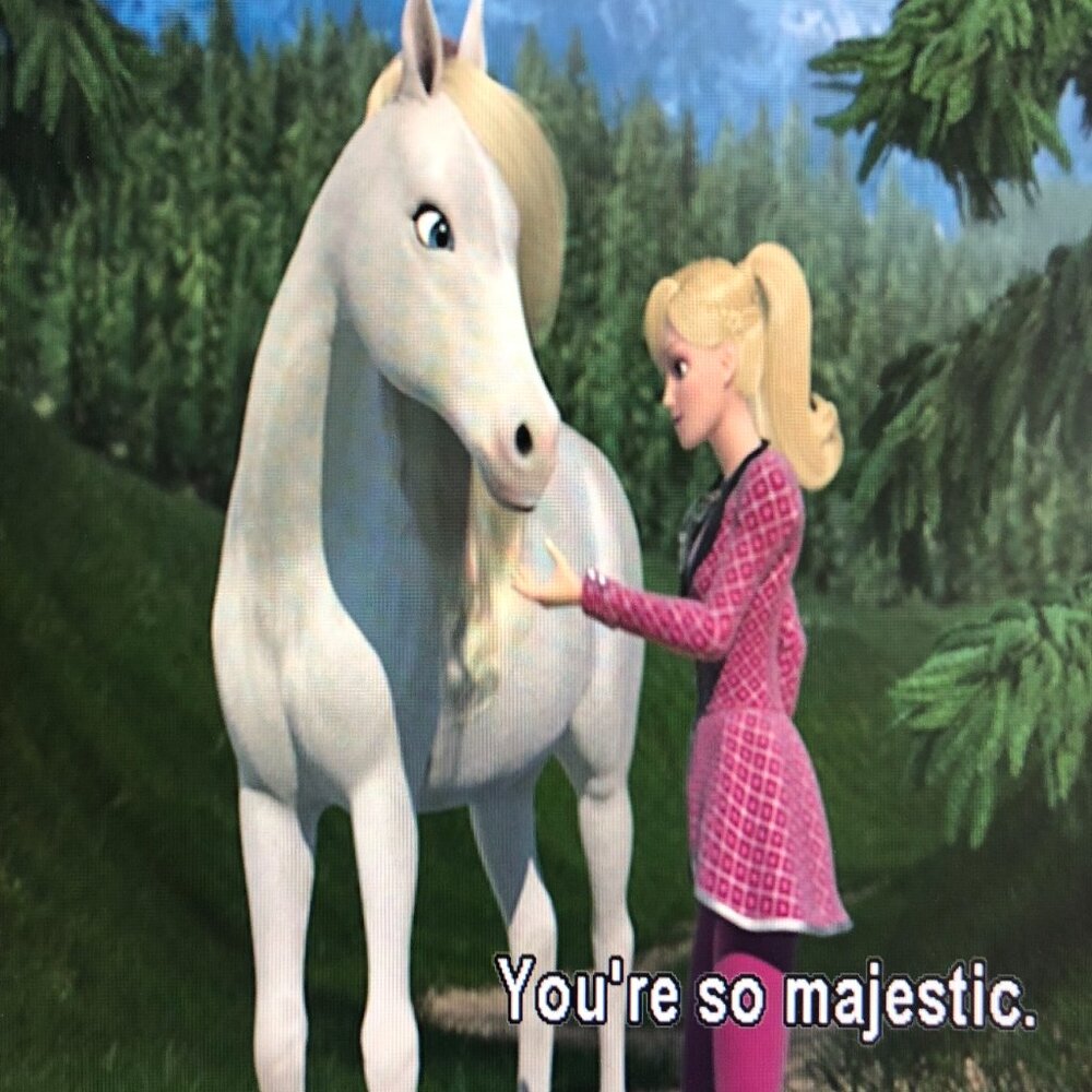Barbie and Her Sisters in a Pony Tale DVD 2013 Mattel English French Spanish - Picture 9 of 16
